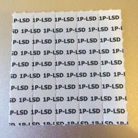 1P-LSD Blotters